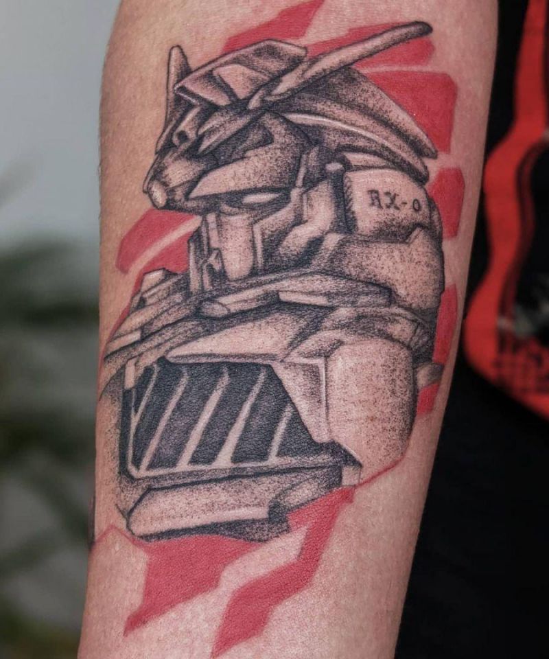 30 Exciting Gundam Tattoos for Your Inspiration