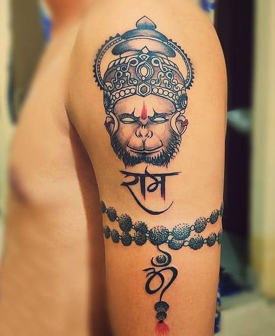 30 Unique Hanuman Tattoos You Must Love