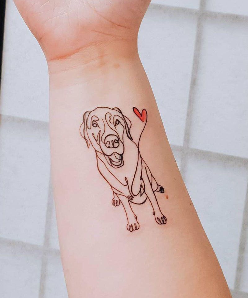 30 Pretty One Line Tattoos Make You Beautiful