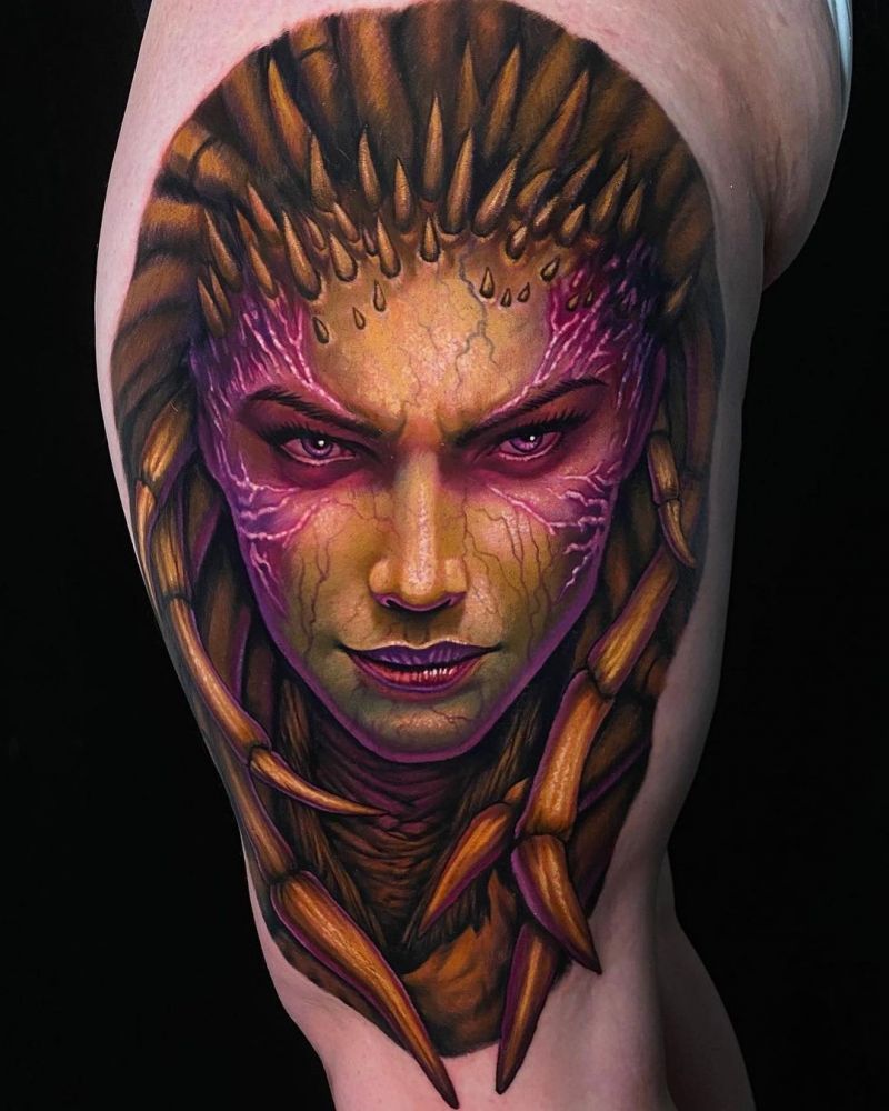 30 Unique StarCraft Tattoos You Must Love