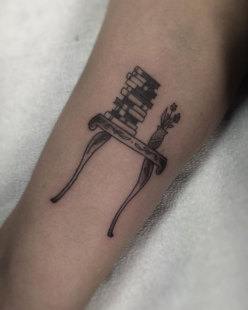 30 Unique Table Tattoos For Your Inspiration