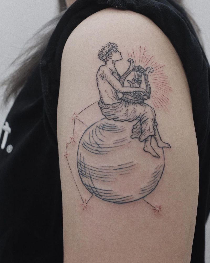 30 Pretty Uranus Tattoos You Will Love