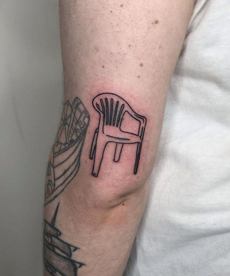 30 Unique Chair Tattoos You Must Love