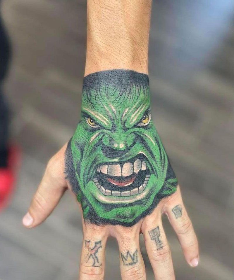 30 Unique Hulk Tattoos Give You Courage