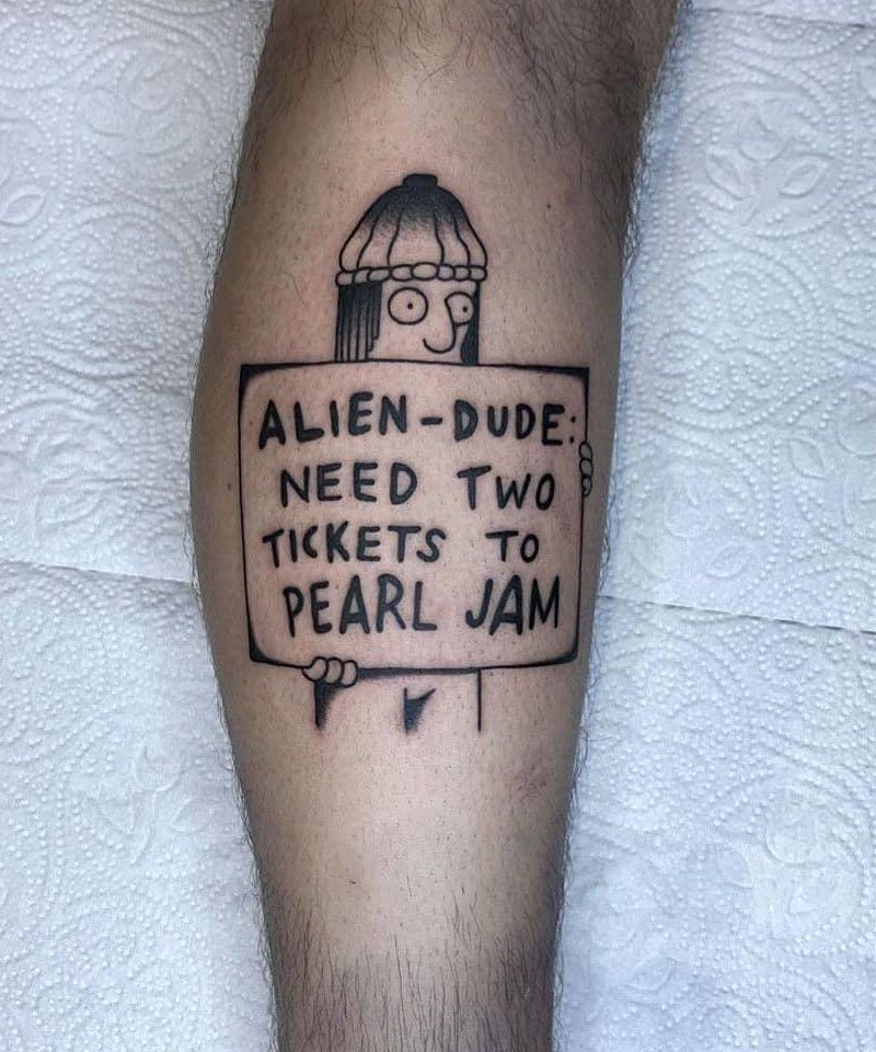 30 Unique Pearl Jam Tattoos For Your Inspiration