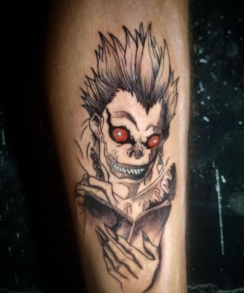 30 Unique Ryuk Tattoos to Inspire You