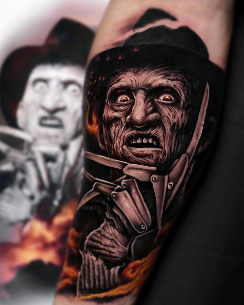 30 Unique Freddy Krueger Tattoos You Can Copy