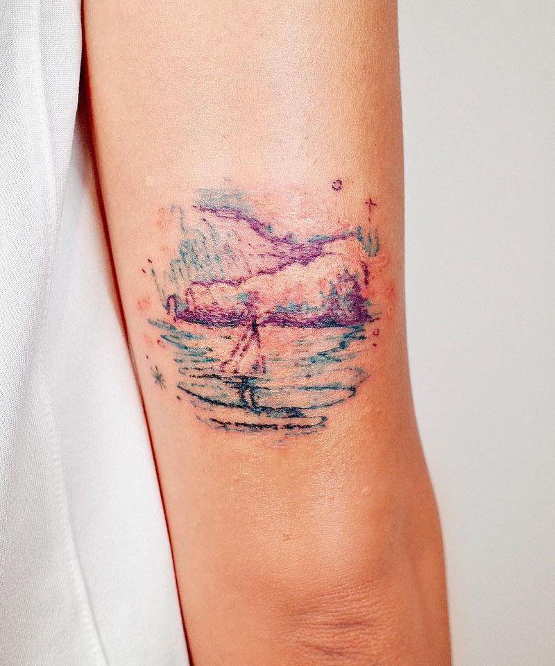 30 Pretty Monet Tattoos For Your Inspiration