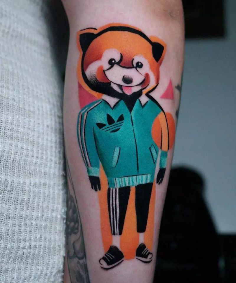 30 Cute Red Panda Tattoos You Must Love