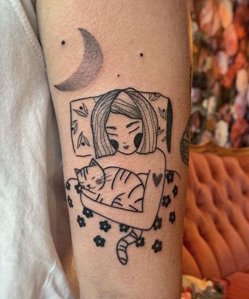 30 Unique Bed Tattoos You Can Copy