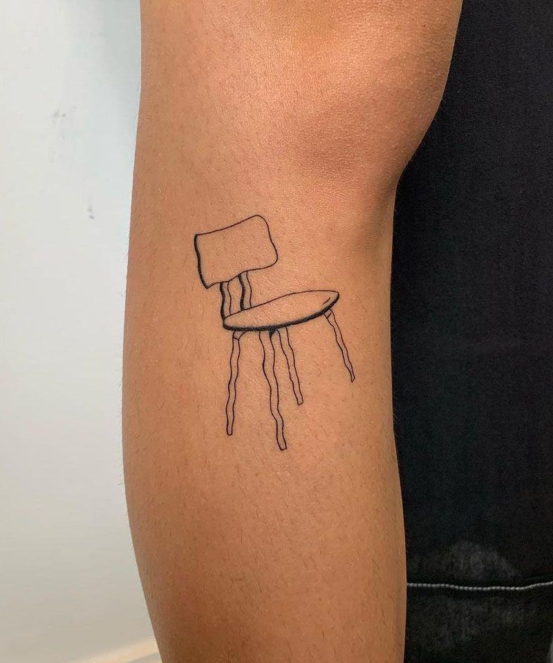 30 Unique Chair Tattoos You Must Love