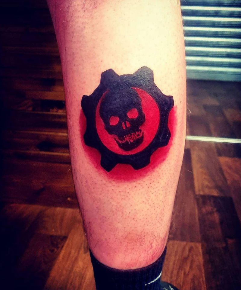 30 Unique Gears Of War Tattoos You Can Copy