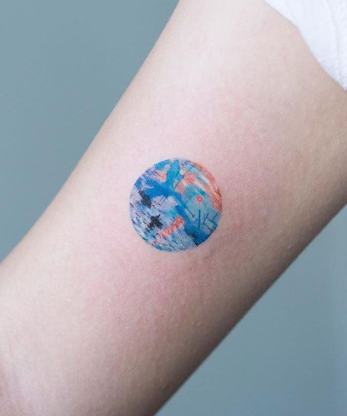 30 Pretty Monet Tattoos For Your Inspiration