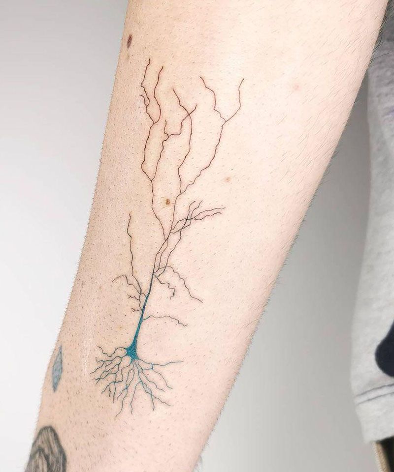 30 Unique Neuron Tattoos You Can Copy