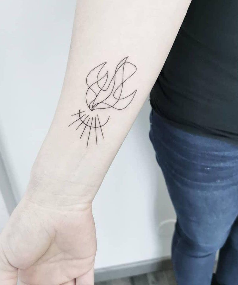 30 Pretty One Line Tattoos Make You Beautiful