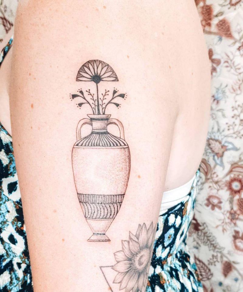 30 Elegant Pottery Tattoos You Must Try