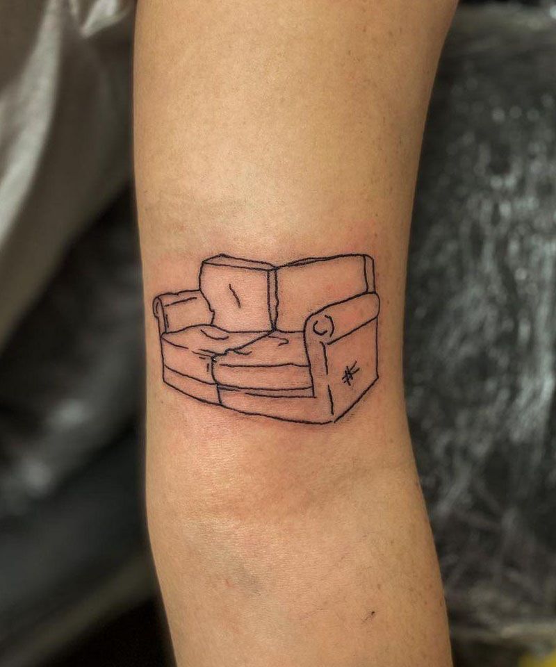 30 Unique Sofa Tattoos to Inspire You