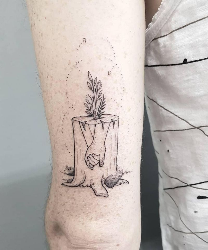 30 Unique The Giving Tree Tattoos to Inspire You