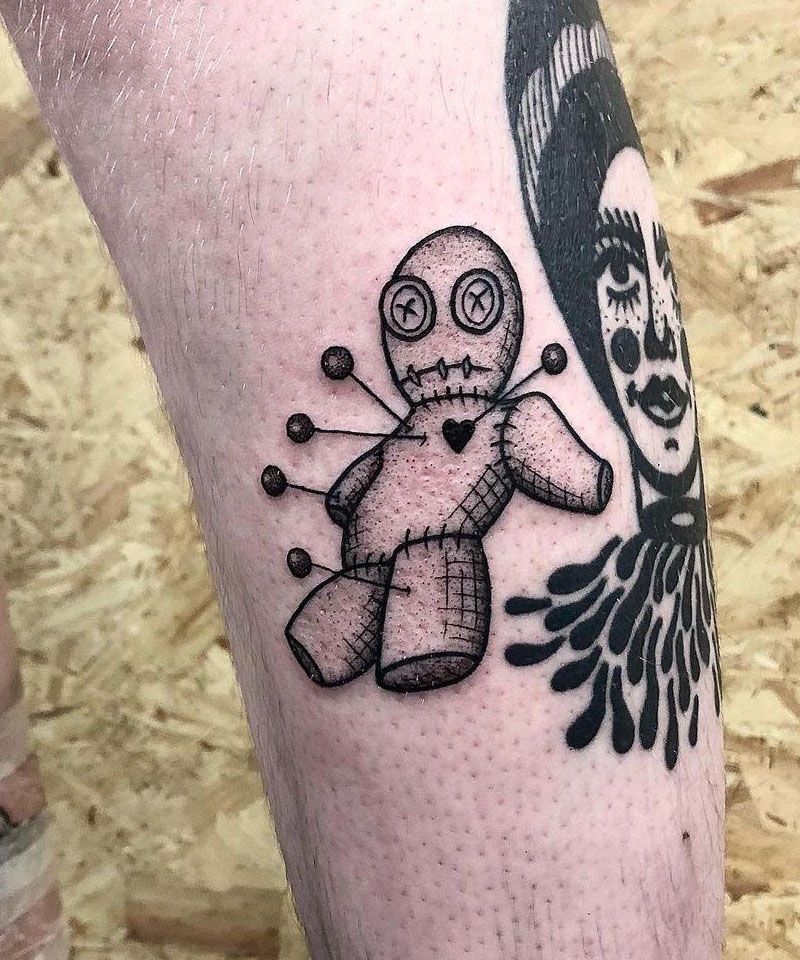 30 Unique Voodoo Doll Tattoos For Your Inspiration