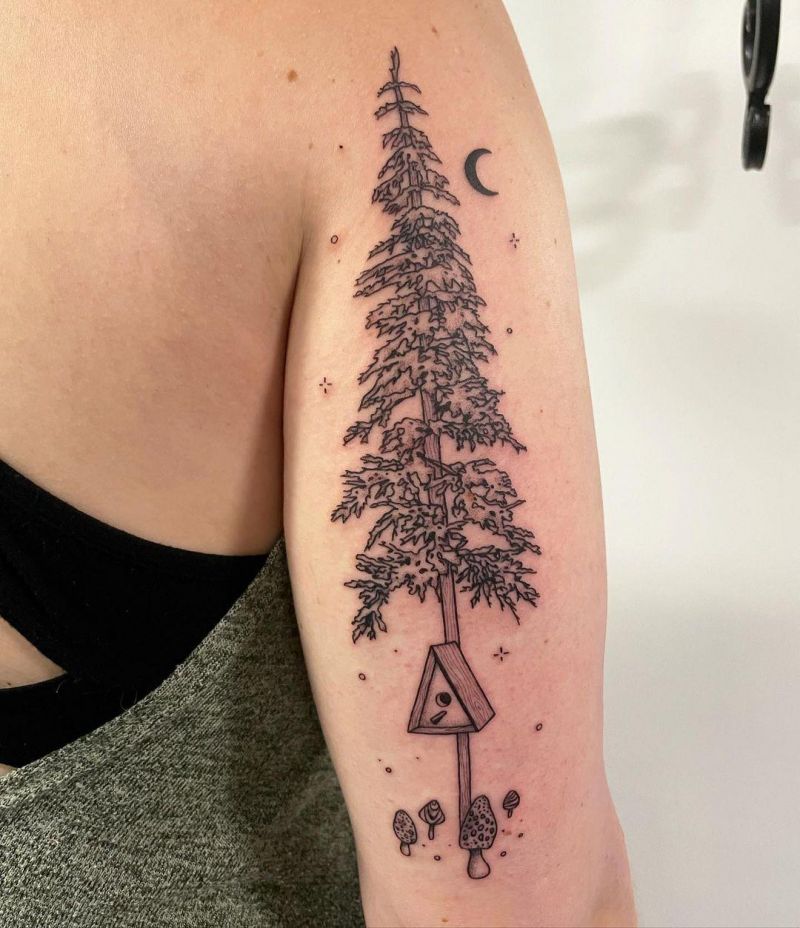 30 Unique Bird House Tattoos You Can Copy