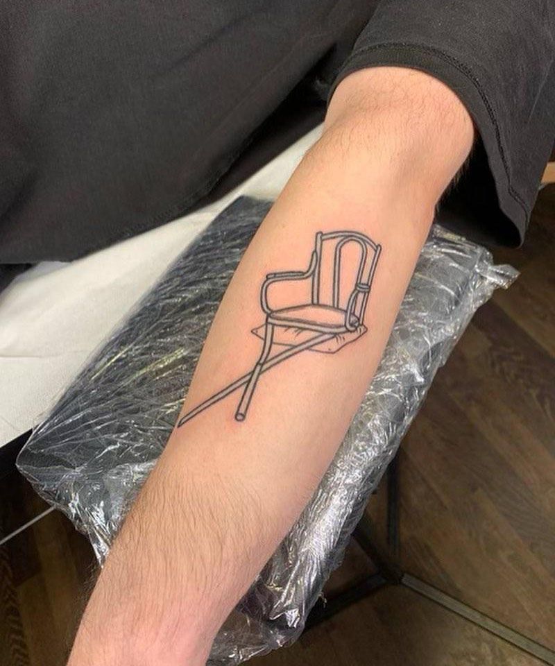 30 Unique Chair Tattoos You Must Love