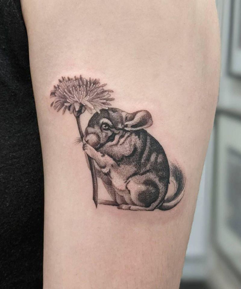 30 Cute Chinchilla Tattoos You Must Try