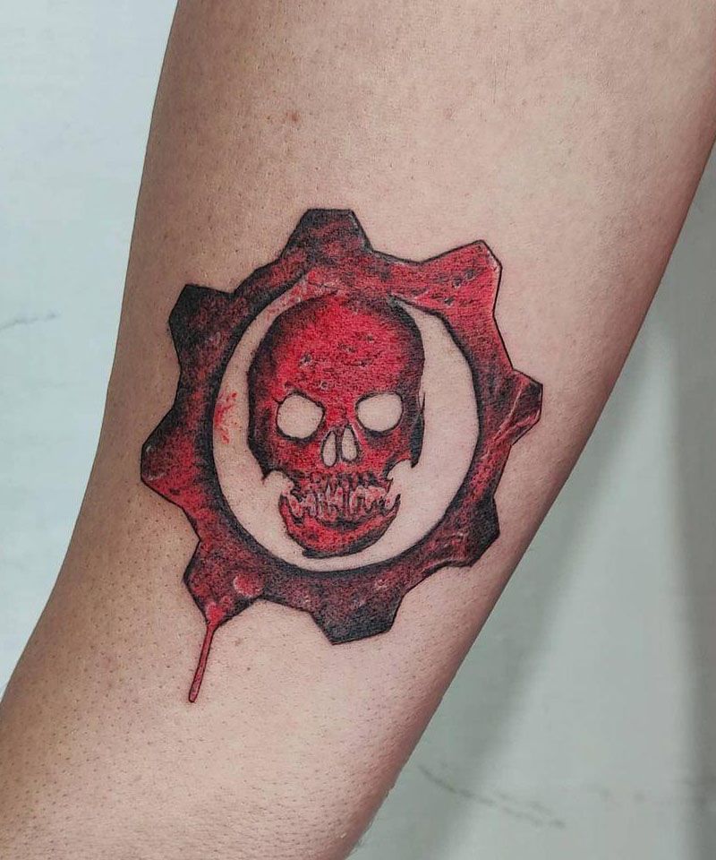 30 Unique Gears Of War Tattoos You Can Copy