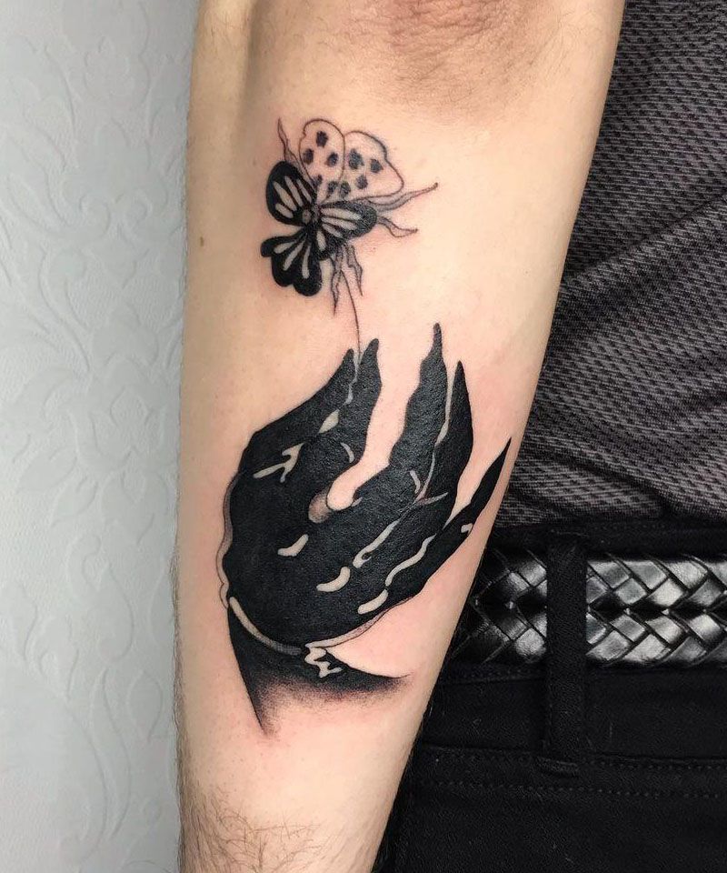 30 Unique Glove Tattoos to Inspire You