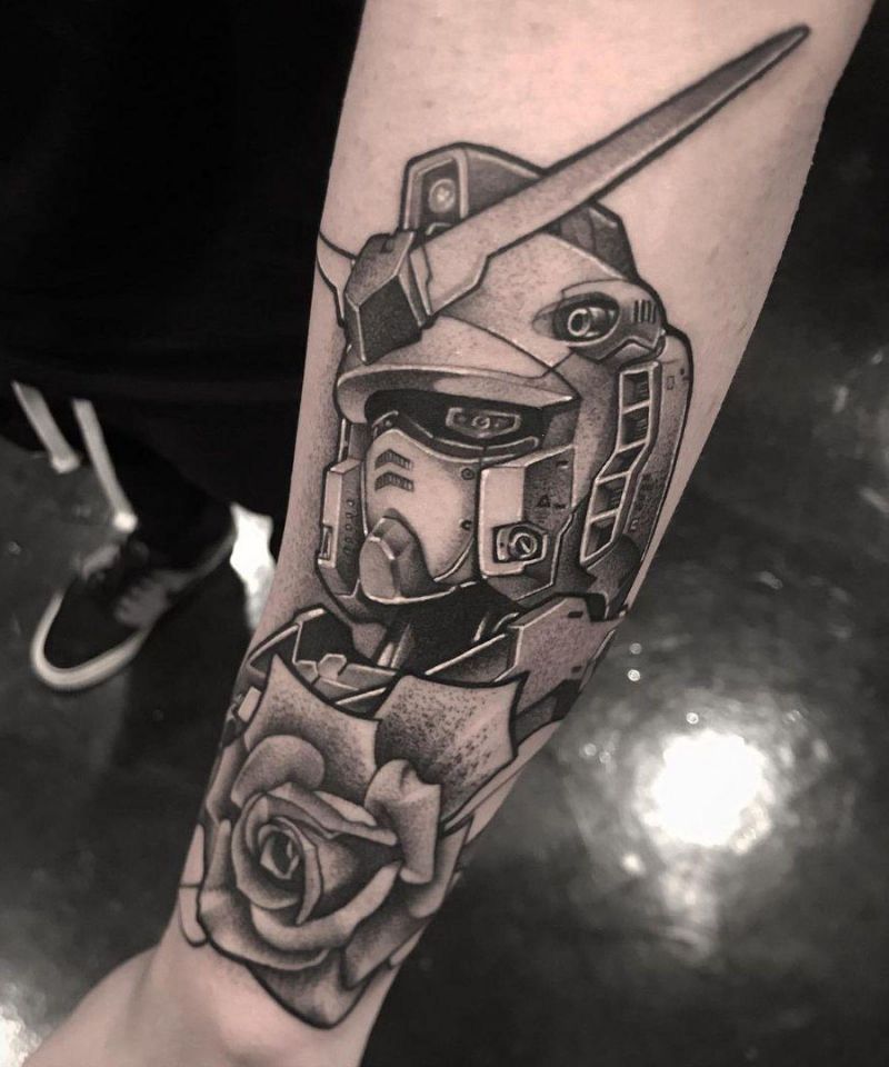 30 Exciting Gundam Tattoos for Your Inspiration