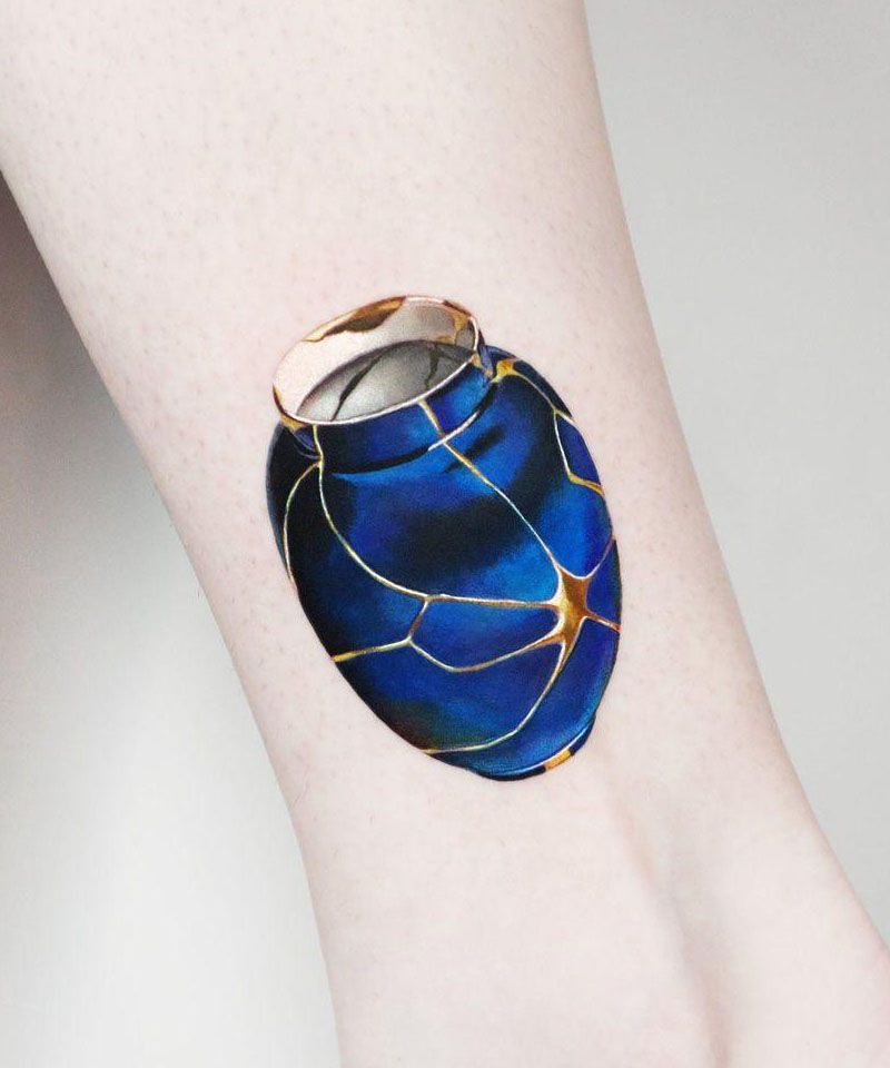 30 Elegant Pottery Tattoos You Must Try