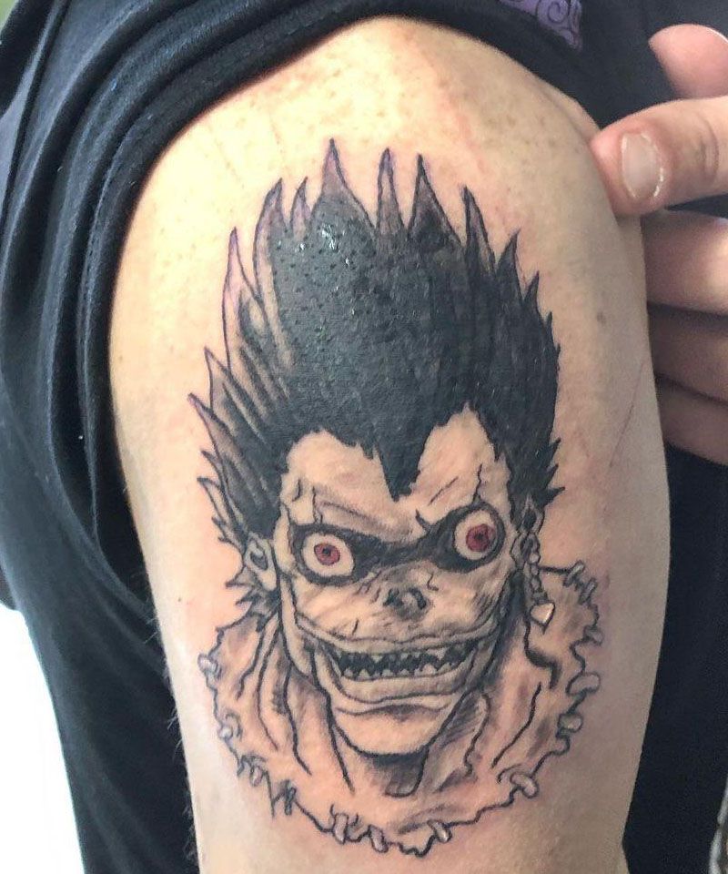 30 Unique Ryuk Tattoos to Inspire You