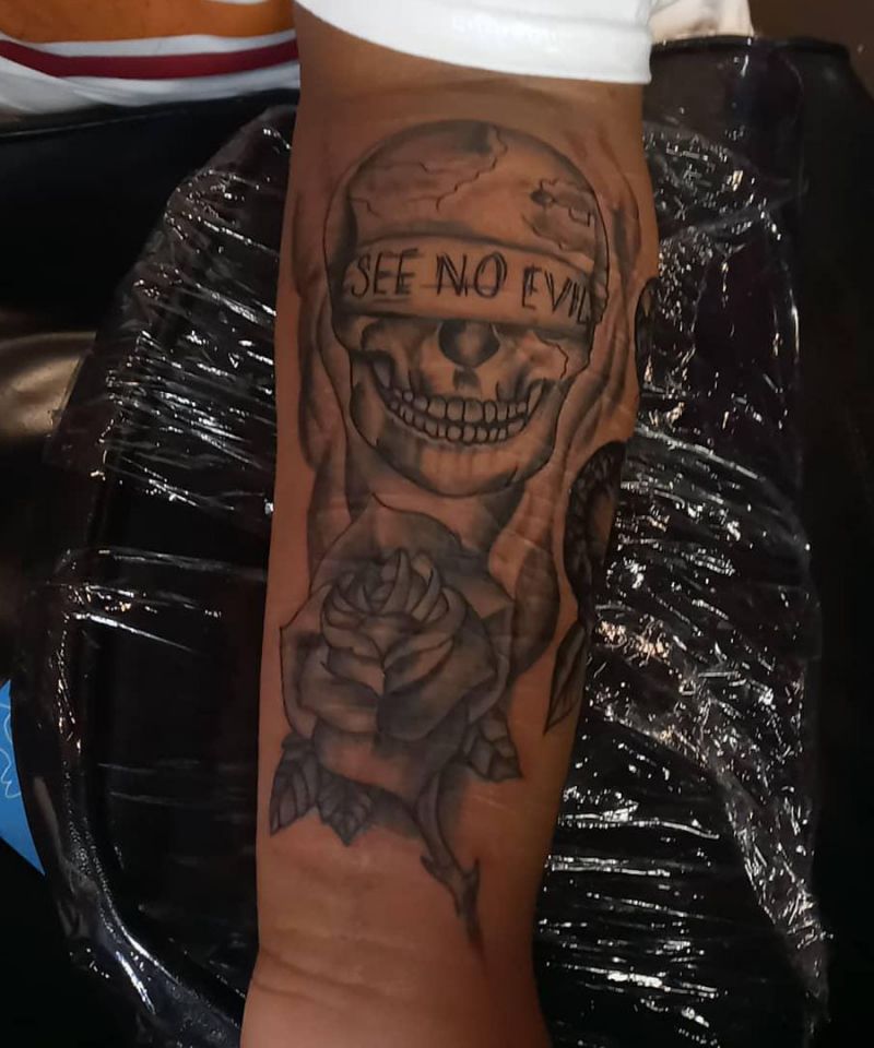 30 Unique See No Evil Tattoos You Must Love