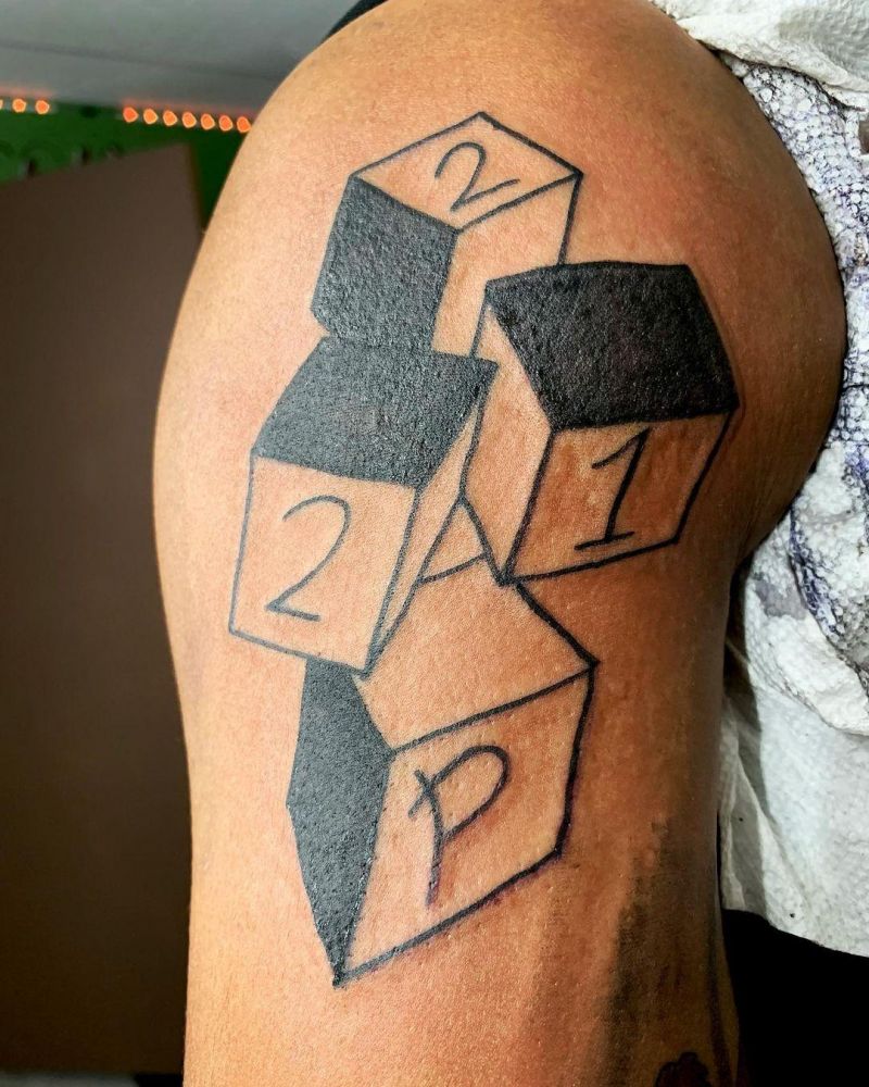 30 Unique Blocks Tattoos You Can Copy