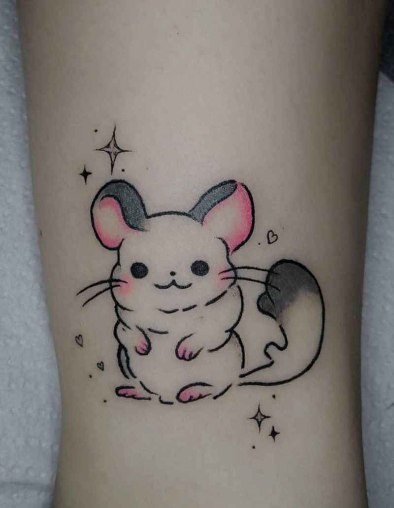 30 Cute Chinchilla Tattoos You Must Try