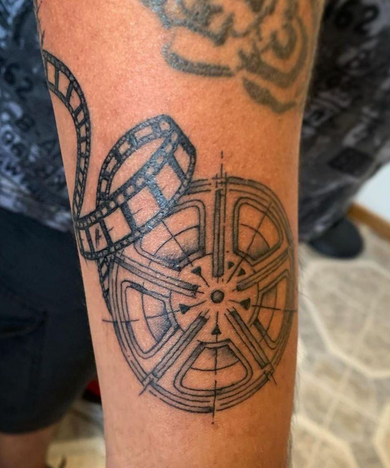 30 Exciting Film Reel Tattoos For Your Inspiration