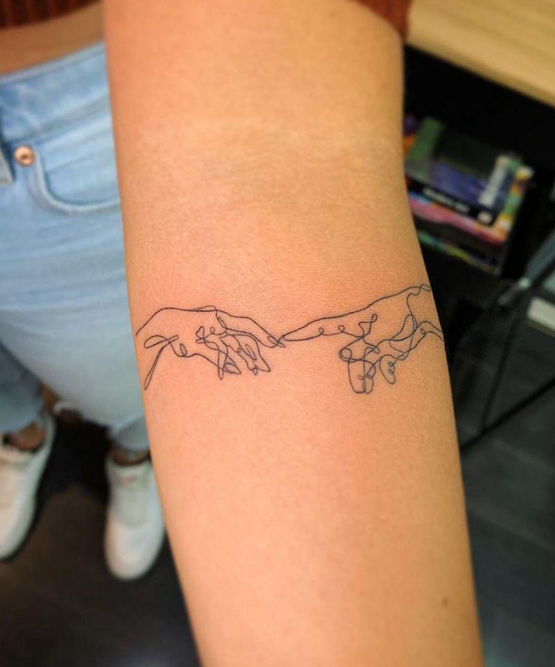 30 Pretty One Line Tattoos Make You Beautiful