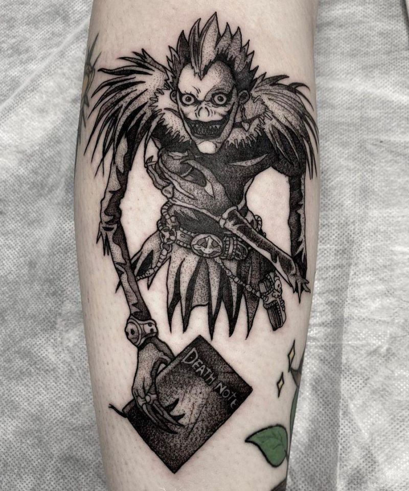 30 Unique Ryuk Tattoos to Inspire You