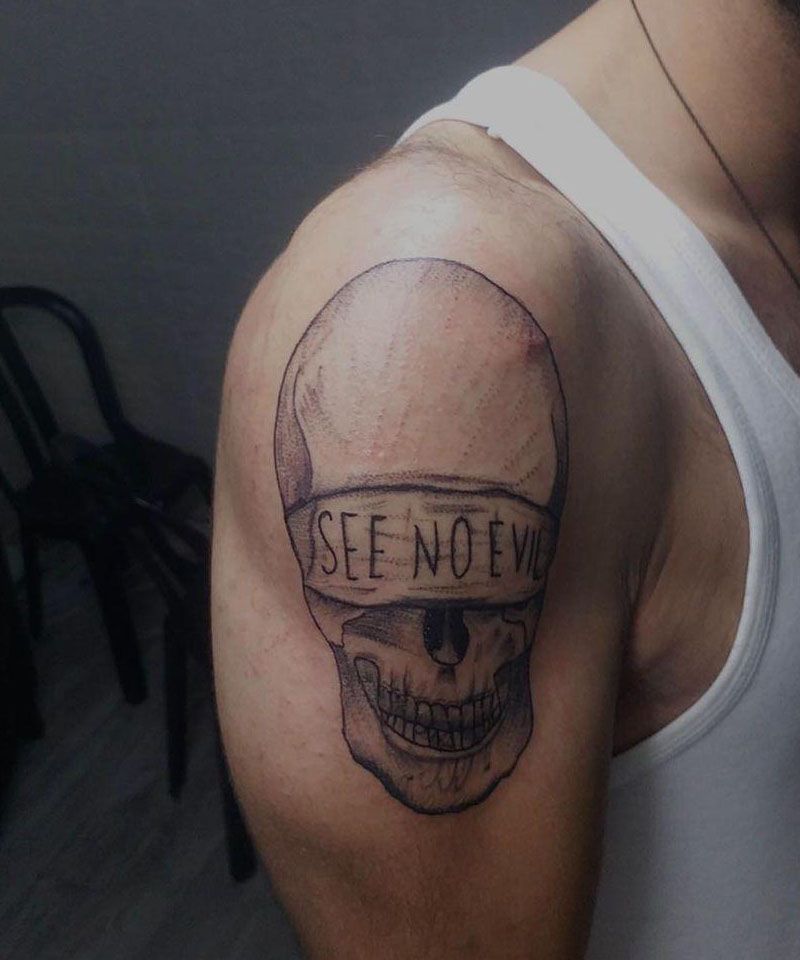 30 Unique See No Evil Tattoos You Must Love