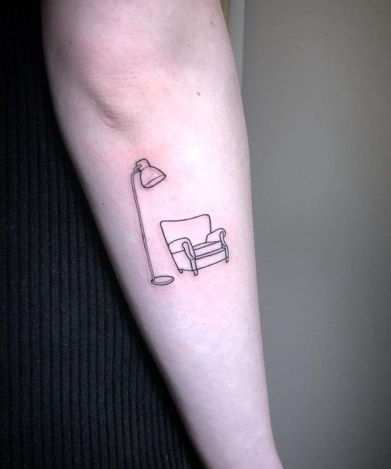 30 Unique Sofa Tattoos to Inspire You