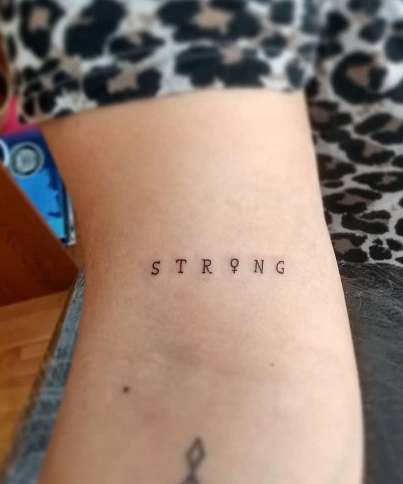30 Pretty Strong Tattoos Give You Courage