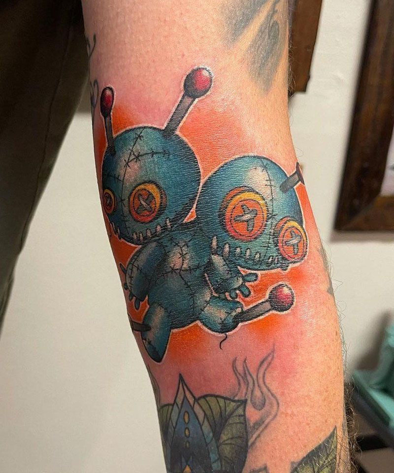 30 Unique Voodoo Doll Tattoos For Your Inspiration