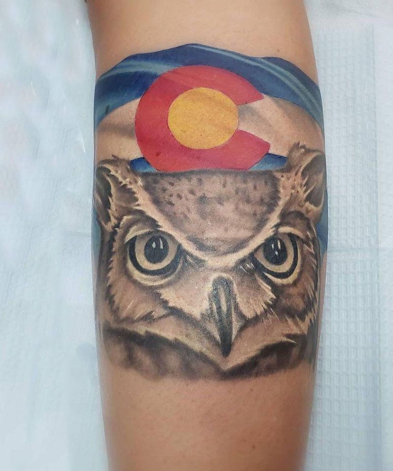 30 Pretty Colorado Flag Tattoos You Will Love