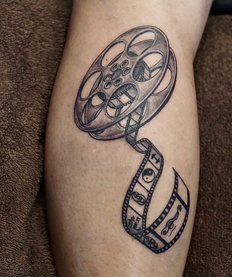 30 Exciting Film Reel Tattoos For Your Inspiration