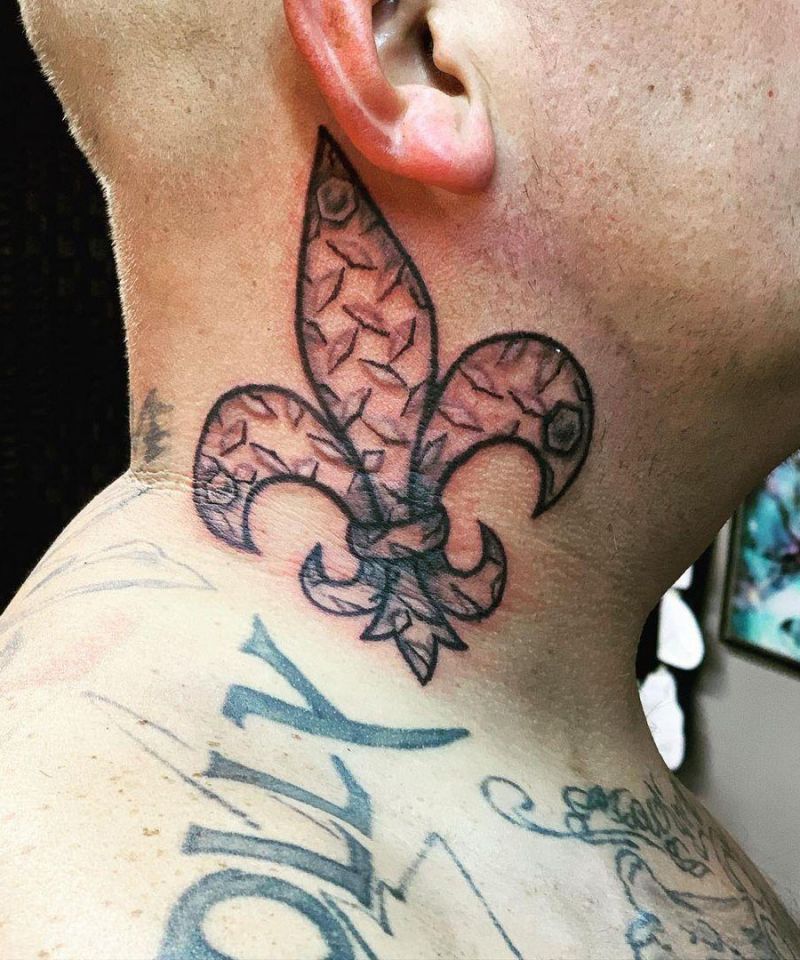 30 Pretty Fleur De Lis Tattoos You Must Love