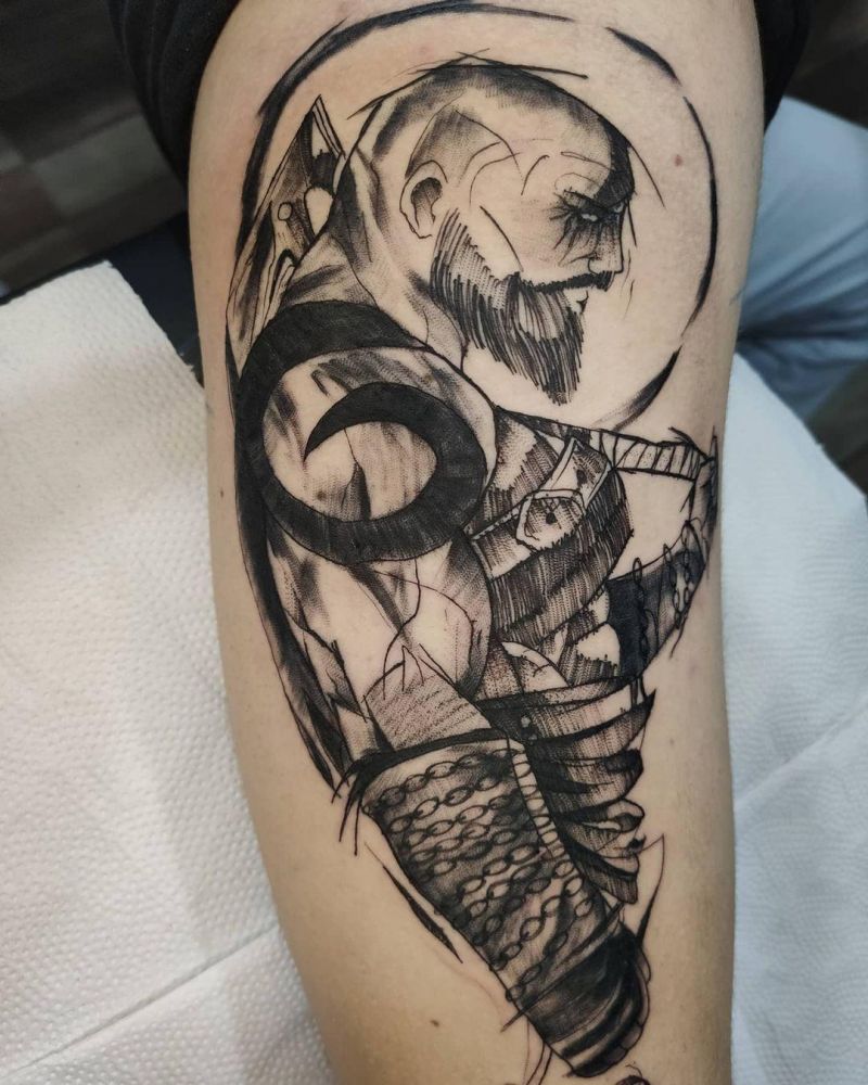 30 Unique God of War Tattoos You Must Love