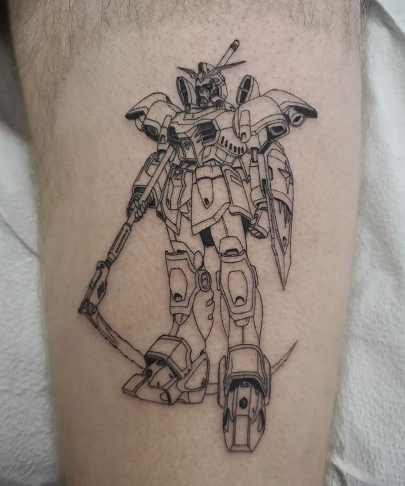 30 Exciting Gundam Tattoos for Your Inspiration