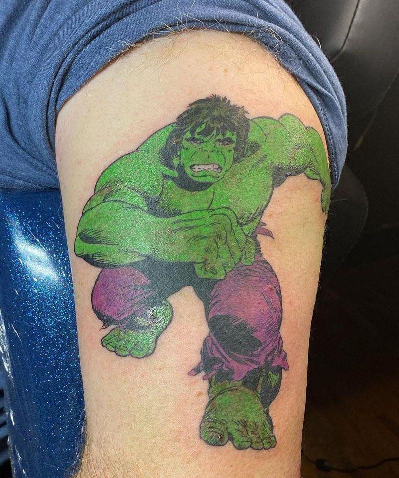 30 Unique Hulk Tattoos Give You Courage