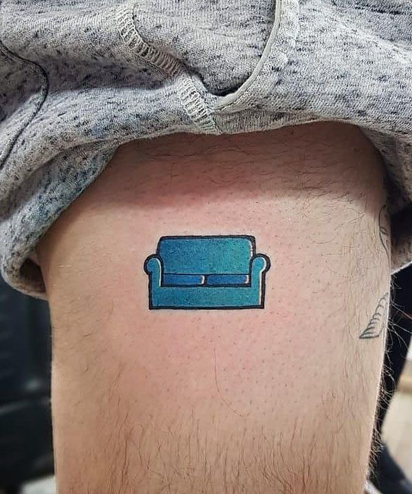 30 Unique Sofa Tattoos to Inspire You