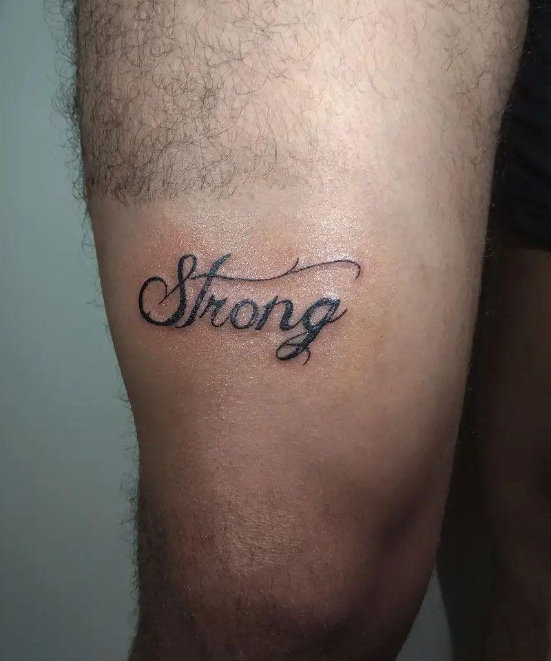 30 Pretty Strong Tattoos Give You Courage