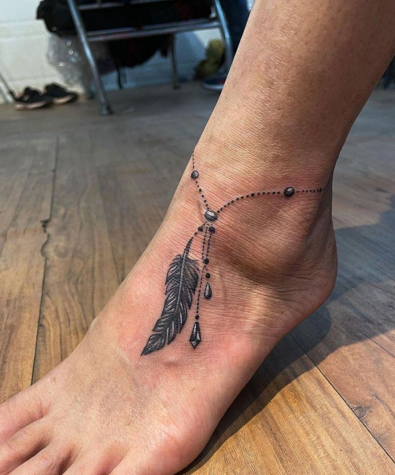 30 Pretty Ankle Tattoos You Can Copy